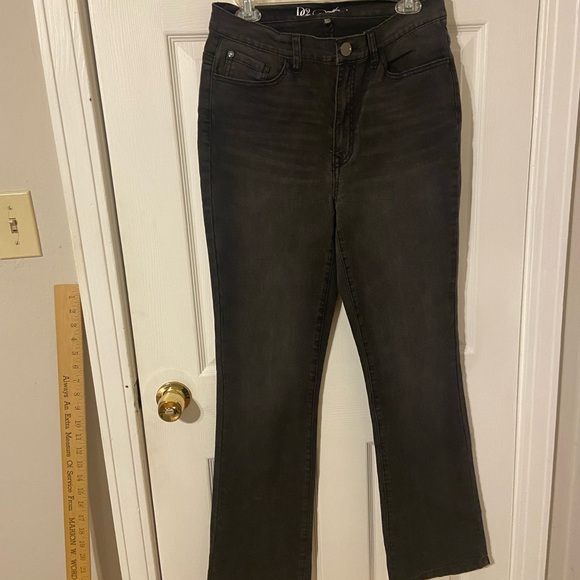 DG2 Diane Gilman Women's Black Jeans - Picture 1 of 8